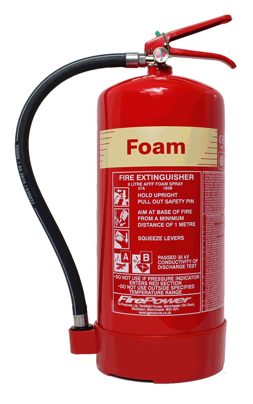 Midland Fire - 9 Litre Afff Foam Fire Extinguisher
