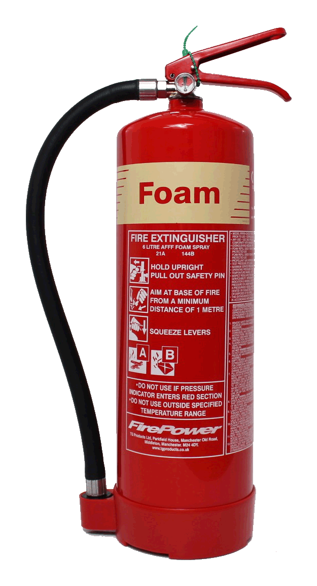 Midland Fire - 6 Litre Afff Foam Fire Extinguisher 