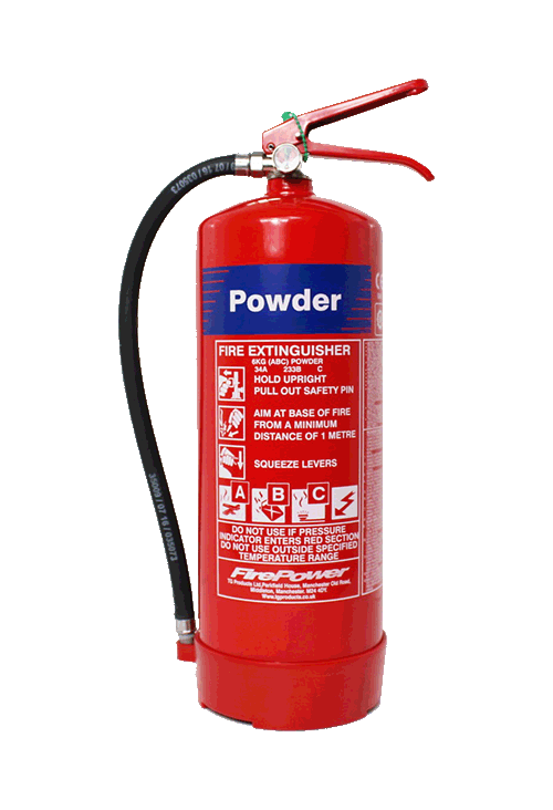 Midland Fire - 6 Kg Abc Dry Powder Fire Extinguisher