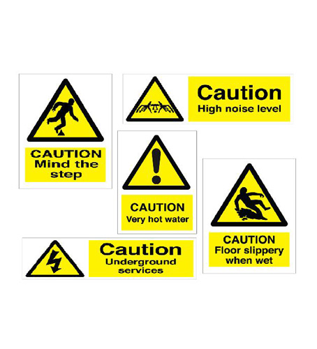 Midland Fire - Hazard Warning Sign (Various)